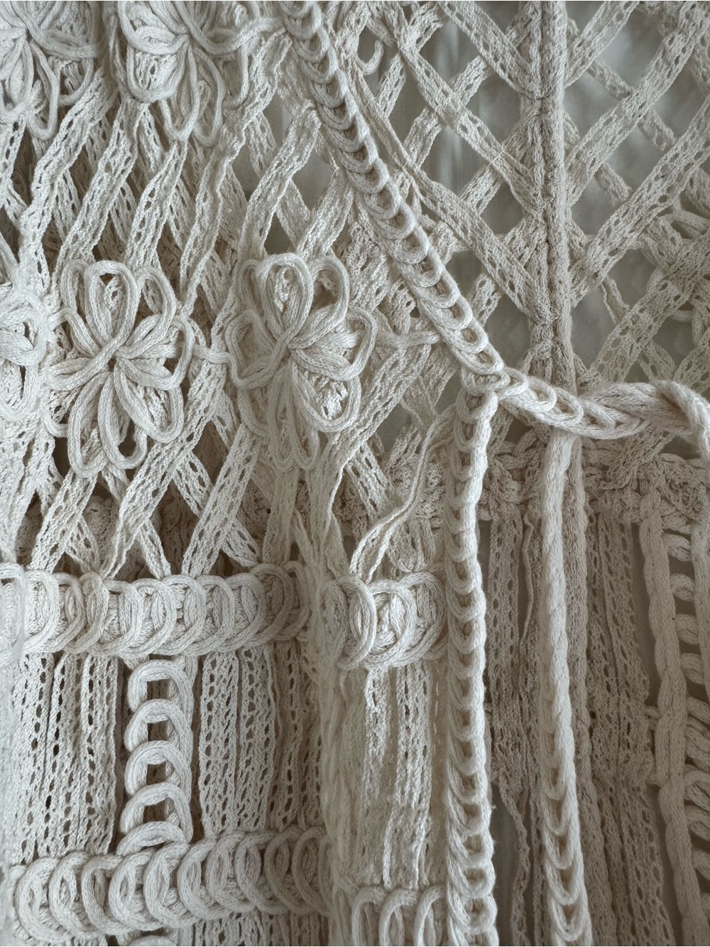 NWOT Torrid Cream Crochet Top - Picture 2 of 9